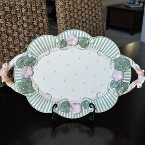 DEMDACO Platter 2001 Bunny Design